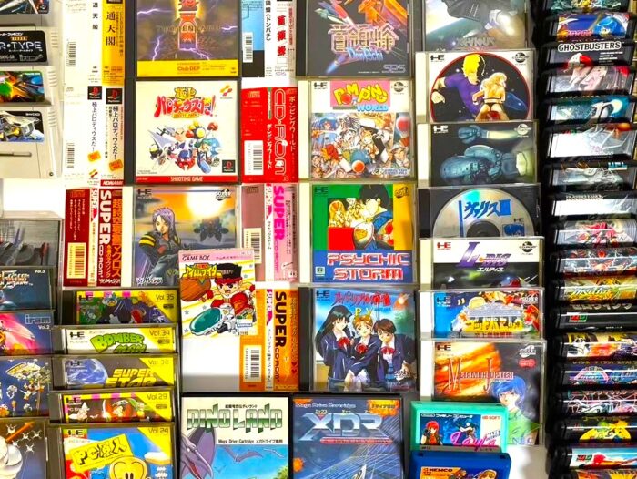 PCエンジンやメガドライブなど各種レトロゲームソフトの買取を強化している案内用画像