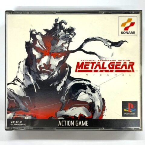 PlayStation用ソフト『METAL GEAR SOLID INTEGRAL』VX147-J1 コナミ 豊島区長崎 出張買取