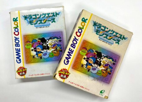 ゲームボーイカラーソフト_状態差による価格差_箱の劣化と保存状態の比較例