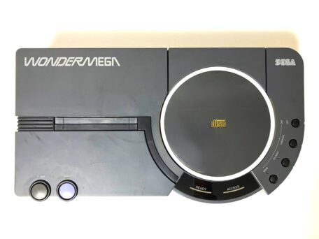 セガ ワンダーメガ 本体の上面デザイン