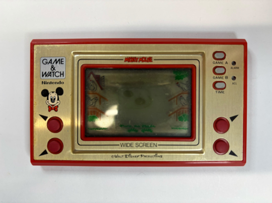 任天堂 ゲーム＆ウオッチ ワイドスクリーン ミッキーマウス MC-25 本体 正面