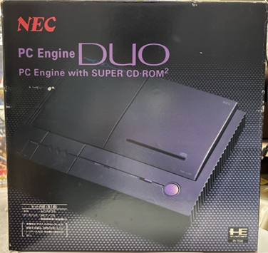 PCエンジンDUO NEC製 ゲーム機本体 外箱 正面 PI-TG8