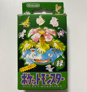 ポケットモンスター 緑 トランプ