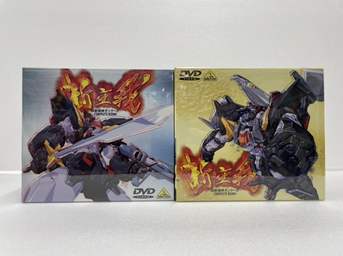 アニメ作品『ダンクーガ』のDVD-BOX上下巻セットパッケージ