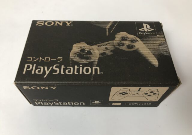 未使用 PlayStation 純正コントローラー SCPH-1010 箱付き ソニー 世田谷区三軒茶屋 出張買取