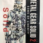 メタルギアソリッド2 発売告知ポスターを東京都新宿区で出張買取