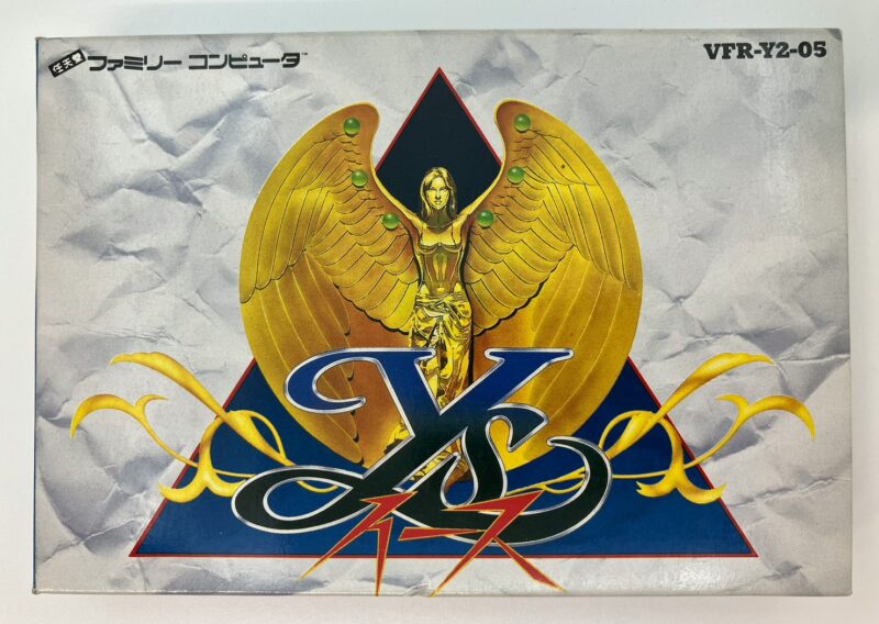 ファミコンソフト『イース（Ys）』VFR-Y2-05 箱付き 杉並区阿佐谷南 出張買取