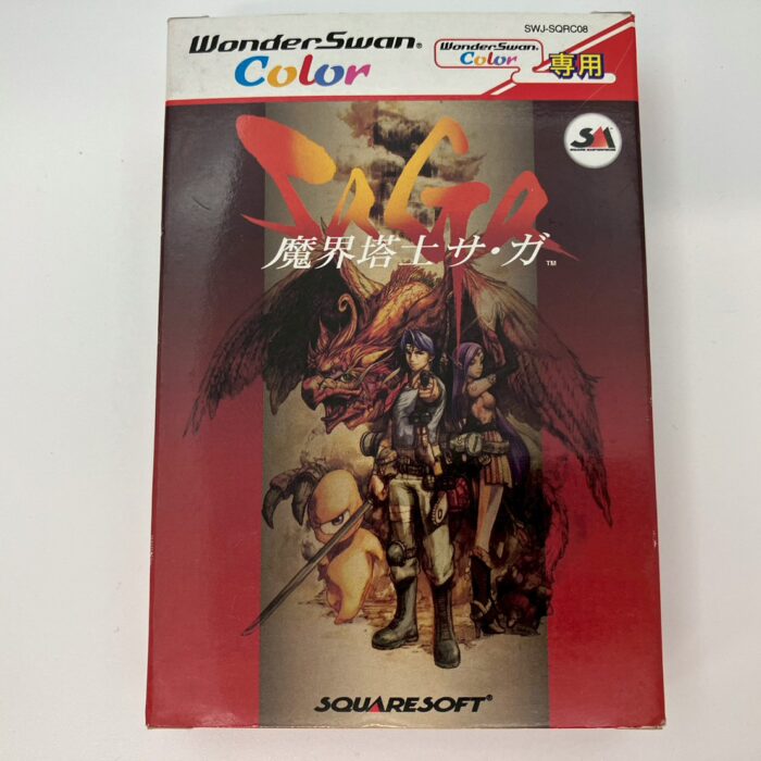 ワンダースワンカラー専用ソフト『魔界塔士Sa・Ga』SWJ-SQRC08 スクウェア 足立区千住 宅配買取