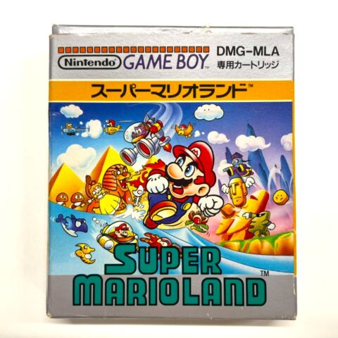 スーパーマリオランド ゲームボーイ版の外箱 正面画像