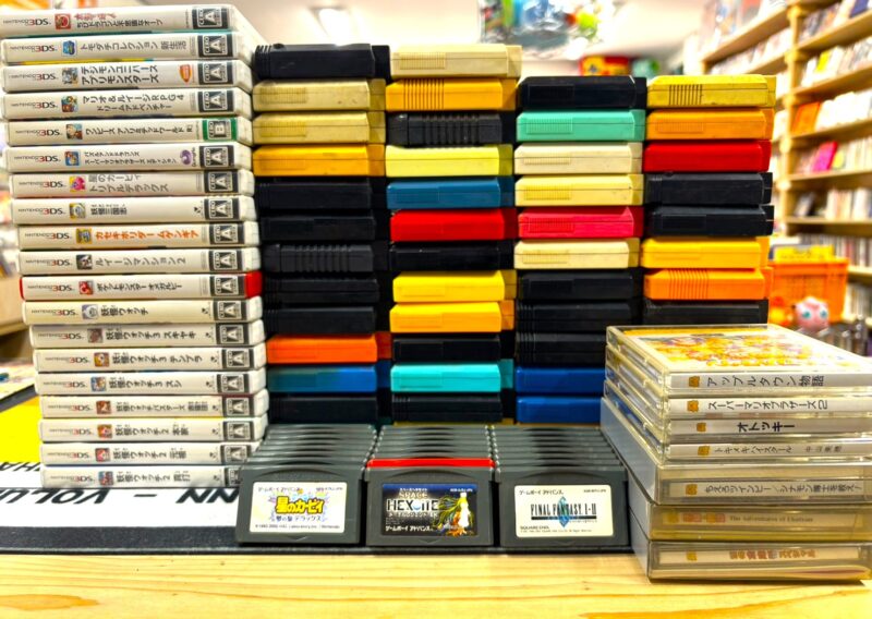 ファミコン・3DS・ゲームボーイアドバンスなど任天堂系ソフトを東京都荒川区西尾久で出張買取