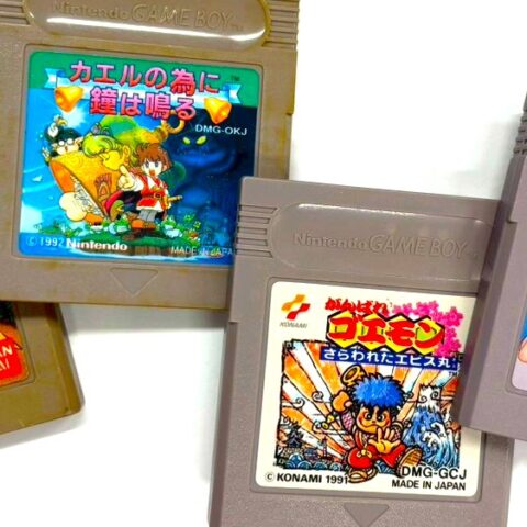 ゲームボーイソフト_保存環境_日焼け_湿気_劣化を防ぐ保管例