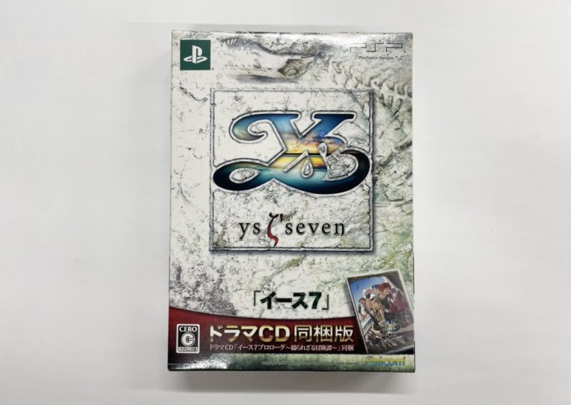 PSPソフト『イース7 ドラマCD同梱版』日本ファルコム 足立区千住 店頭買取