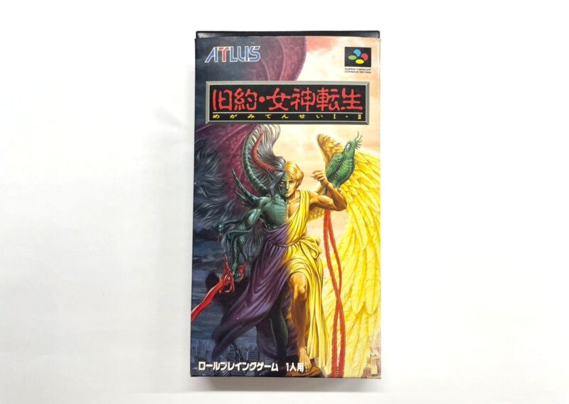 スーパーファミコンソフト『旧約・女神転生』SHVC-P-AKMJ アトラス 松戸市松戸 宅配買取