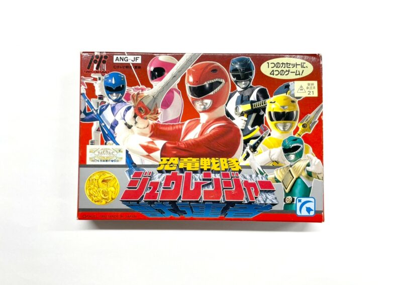 ファミコンソフト『恐竜戦隊ジュウレンジャー』ANG-JF エンジェル バンダイ 足立区六町 店頭買取