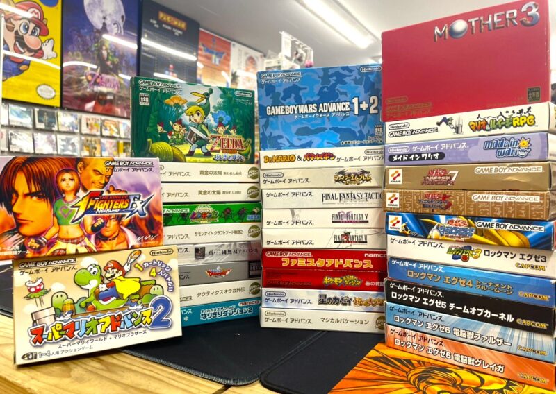 ゲームボーイアドバンスソフトまとめ『MOTHER3』『ゼルダの伝説 ふしぎのぼうし』『スーパーマリオアドバンス2』など 稲城市東長沼 出張買取