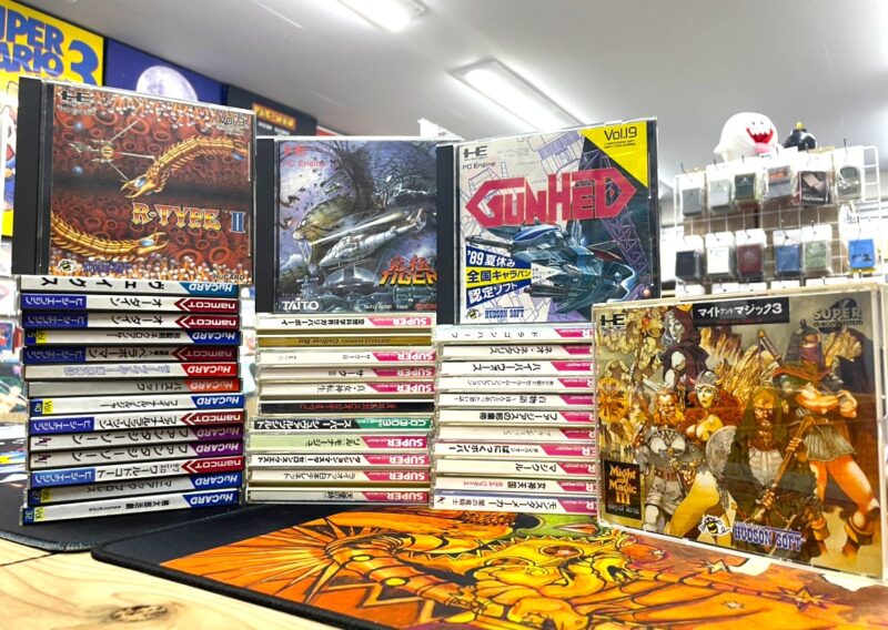 PCエンジンソフトまとめ『R-TYPE II』『究極タイガー』『ガンヘッド』『マイト・アンド・マジックIII』荒川区西日暮里 出張買取