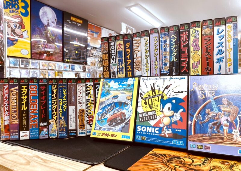 メガドライブソフト各種 ソニック・ザ・ヘッジホッグ アウトラン ファンタシースターなど 東京都中野区中野 宅配買取
