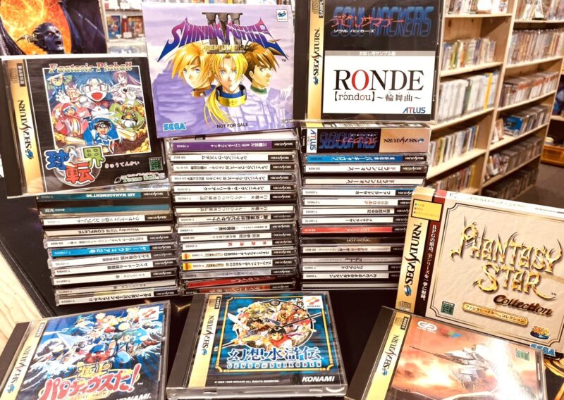 セガサターンソフト各種 シャイニング・フォースIII プレミアムディスク 幻想水滸伝 ファンタシースターコレクションなど 東京都大田区蒲田 出張買取